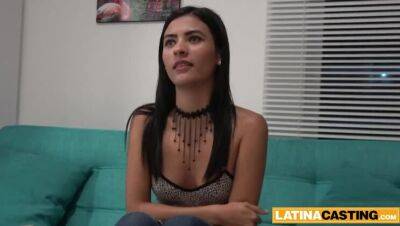 Skinny Latina Talked into Fucking her Boss on coonylatina.com