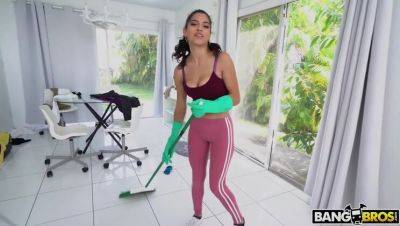 Gabriela Lopez: A Clean Fuck with Her Big Tits and Ass - POV Teen Latina on coonylatina.com
